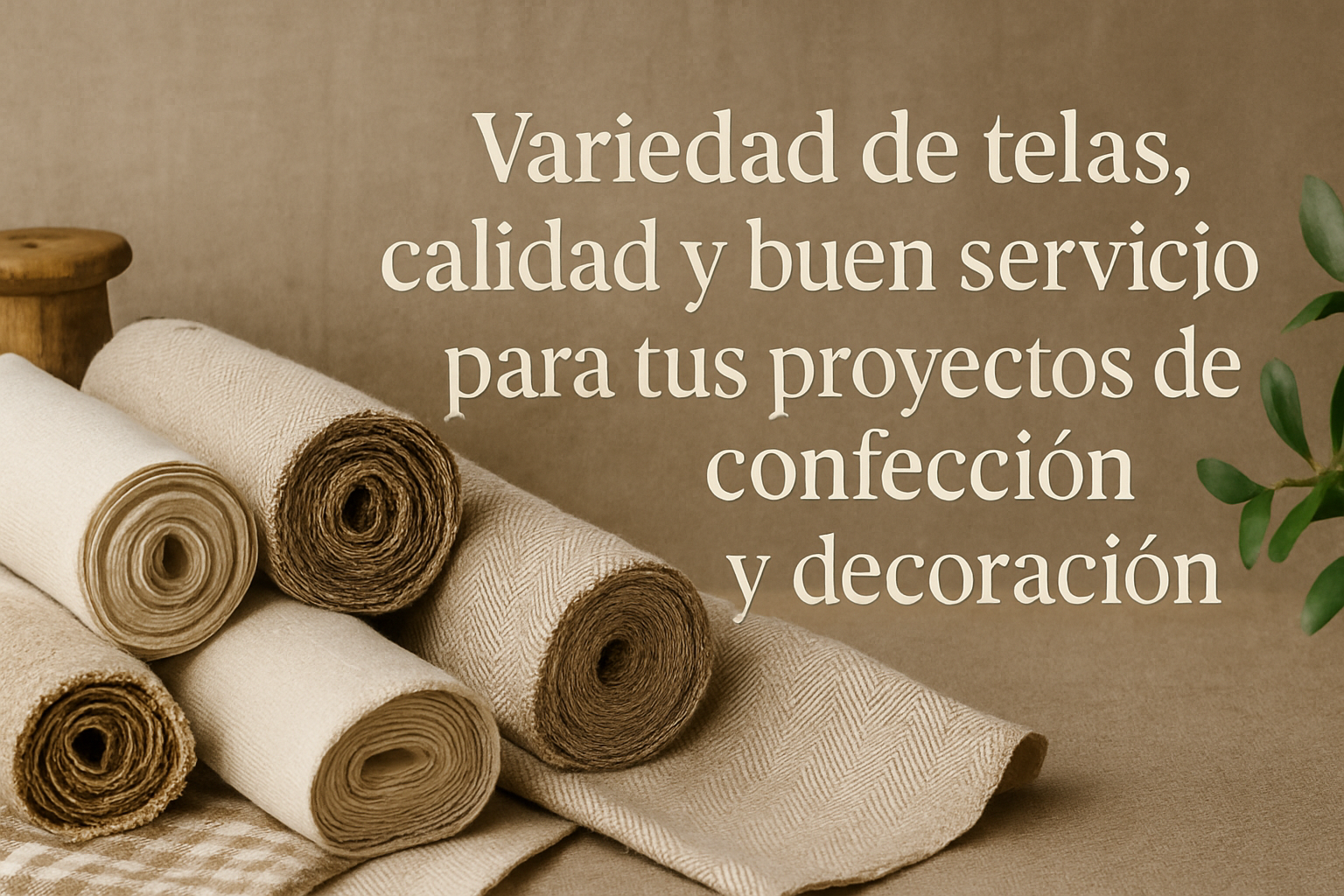 Telas manta por rollo para proyectos de eventos con estilo natural